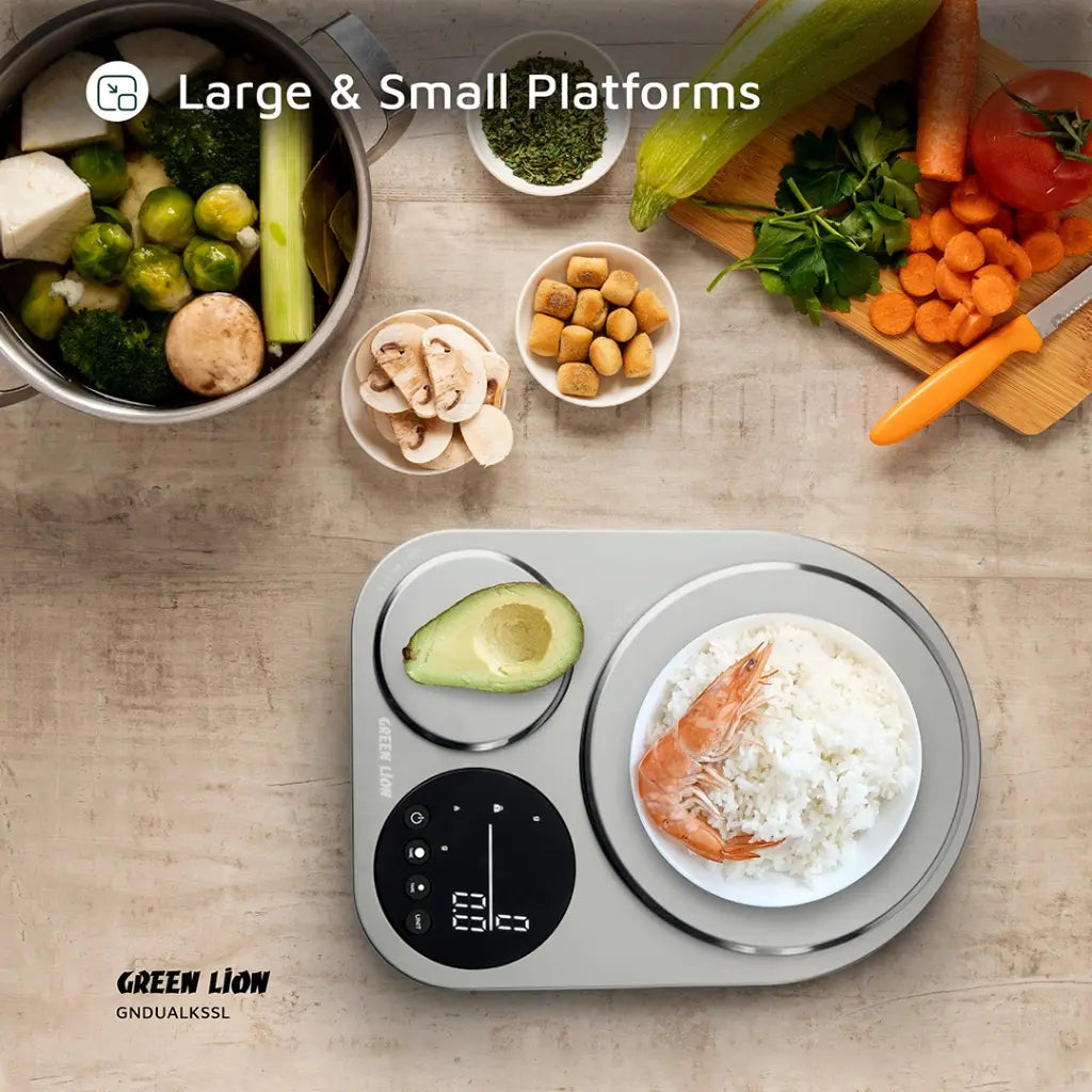 Dual Platform Kitchen Scale Green Lion – 5kg & 500g High Precision