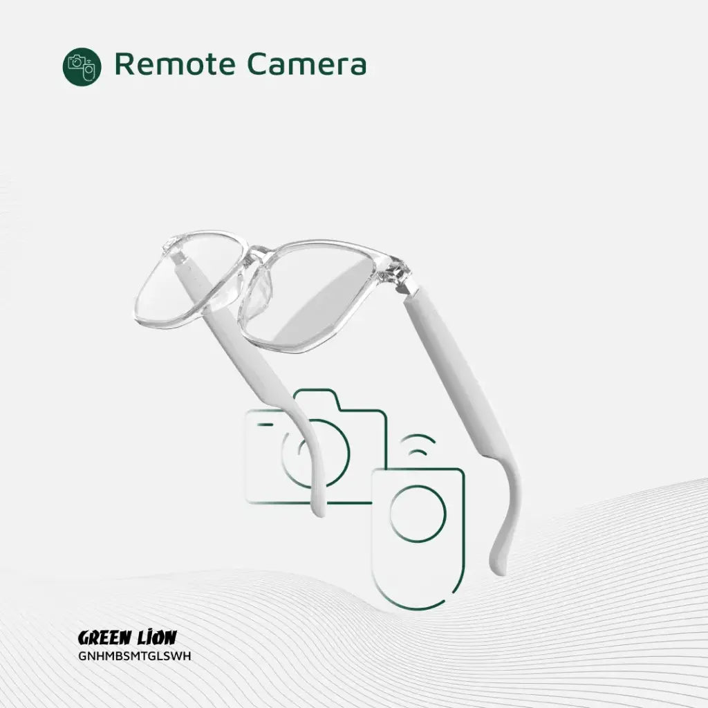 Green Lion Hamburg Smart Glasses | Anti-Blue Light | Bluetooth Audio | Touch Control