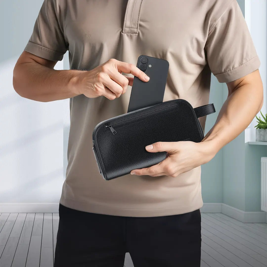 Green Lion Liora Fingerprint Handbag