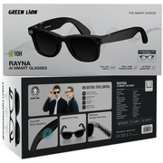 Green Lion Rayna AI smart glasses with camera and speakers
