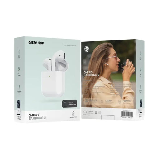 Green Lion True Wireless Earbuds 2 | Bluetooth 5.2  | ENC Mic | 4 Hour Playtime