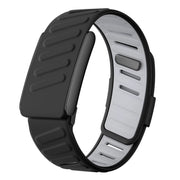 Whoop 4.0 two-color silicone band front view