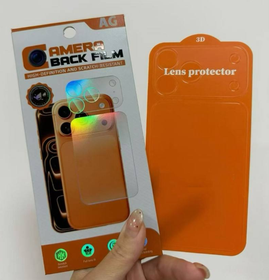 iPhone 17 back glass protector transparent crystal-clear detail