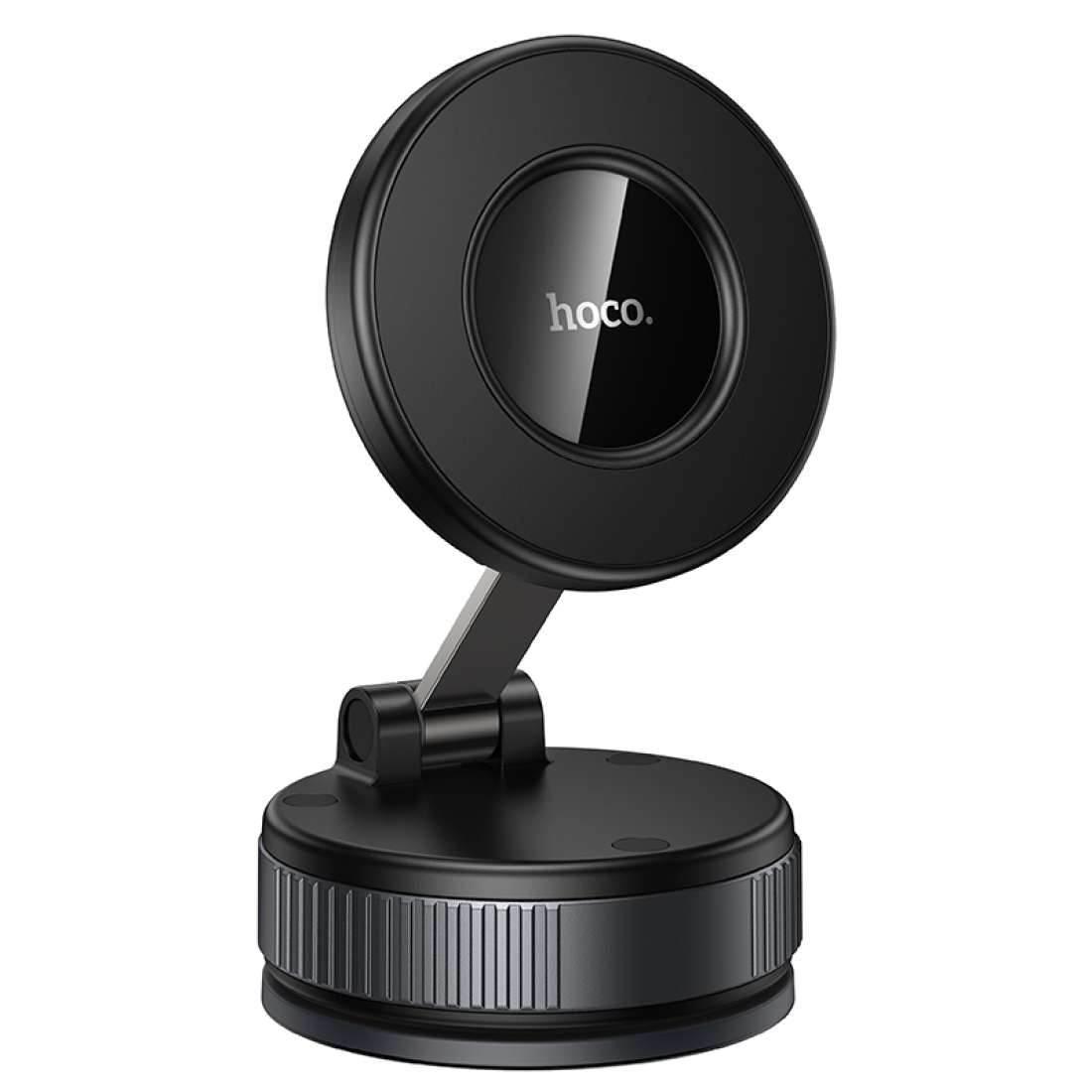 HOCO H86 Magnetic Suction Cup Holder – Mounted on Car Windshield
