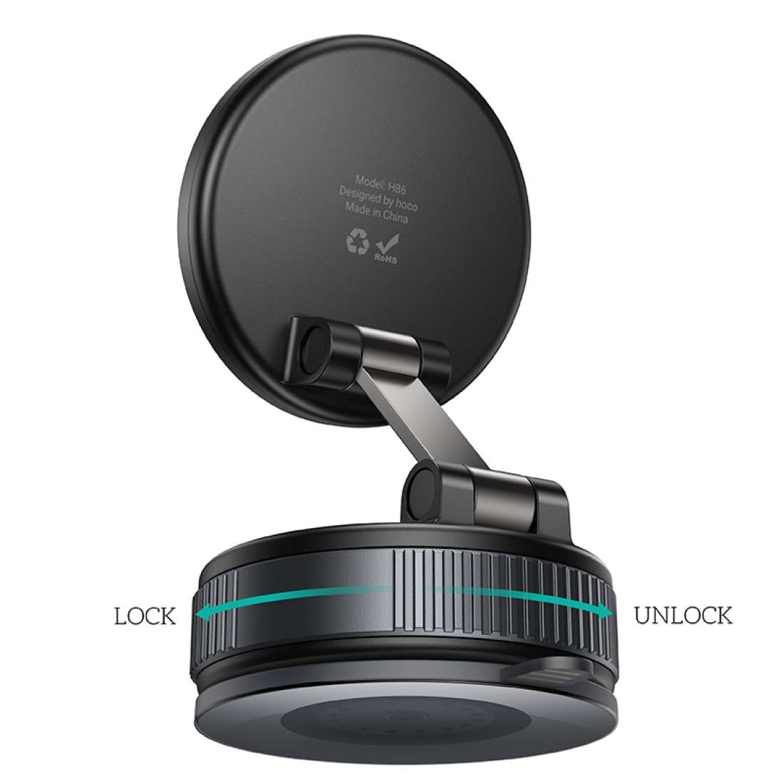 HOCO H86 Holder – Suction Cup Detail