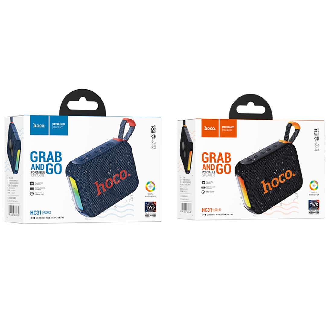 HOCO HC31 Wireless Sports Speaker – 10W | TF, USB & AUX Support