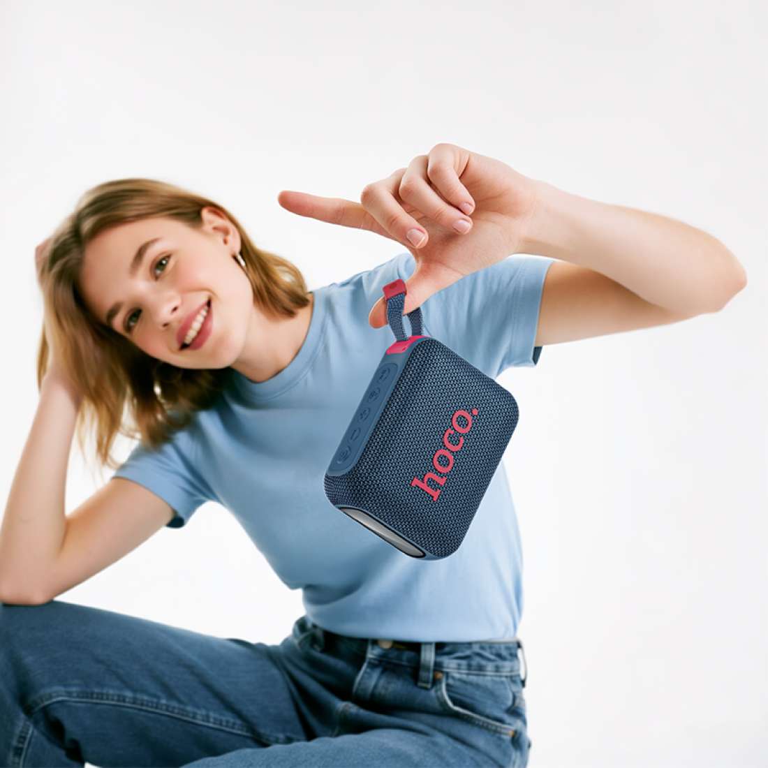 HOCO HC31 Wireless Sports Speaker – 10W | TF, USB & AUX Support