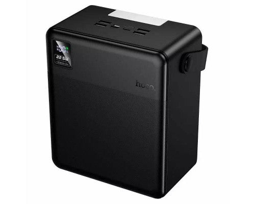 Hoco J175 Star 100000mAh power bank with LED lamp black