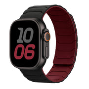 Magnetic silicone Apple Watch band – Black