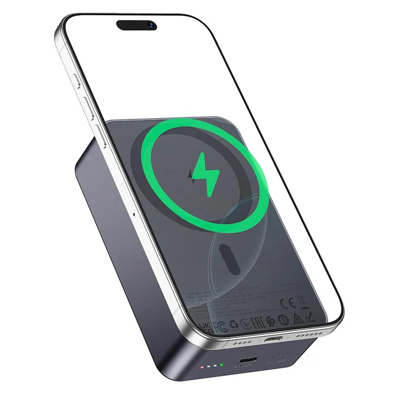 HOCO J160B 20000mAh Portable Magnetic Wireless Power Bank