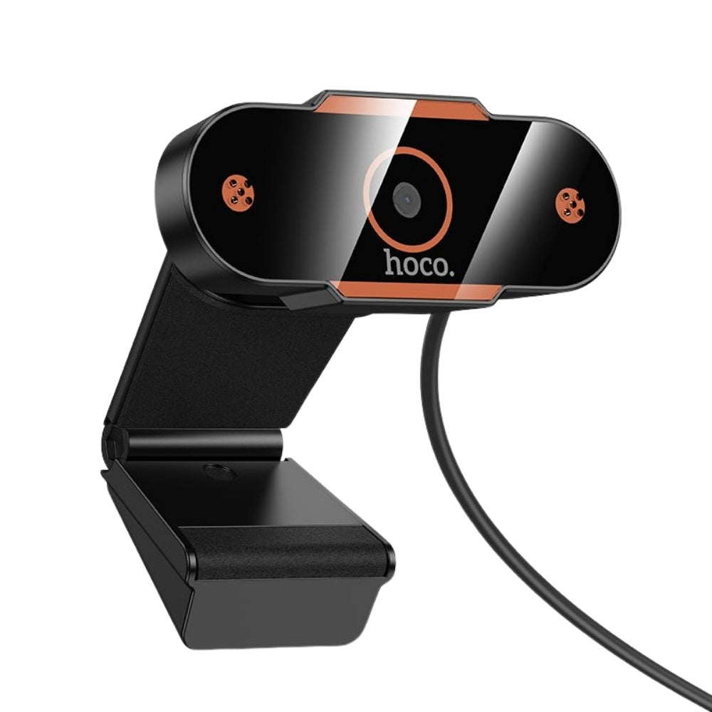 HOCO D101 USB webcam – front view – PhoneHub Lebanon