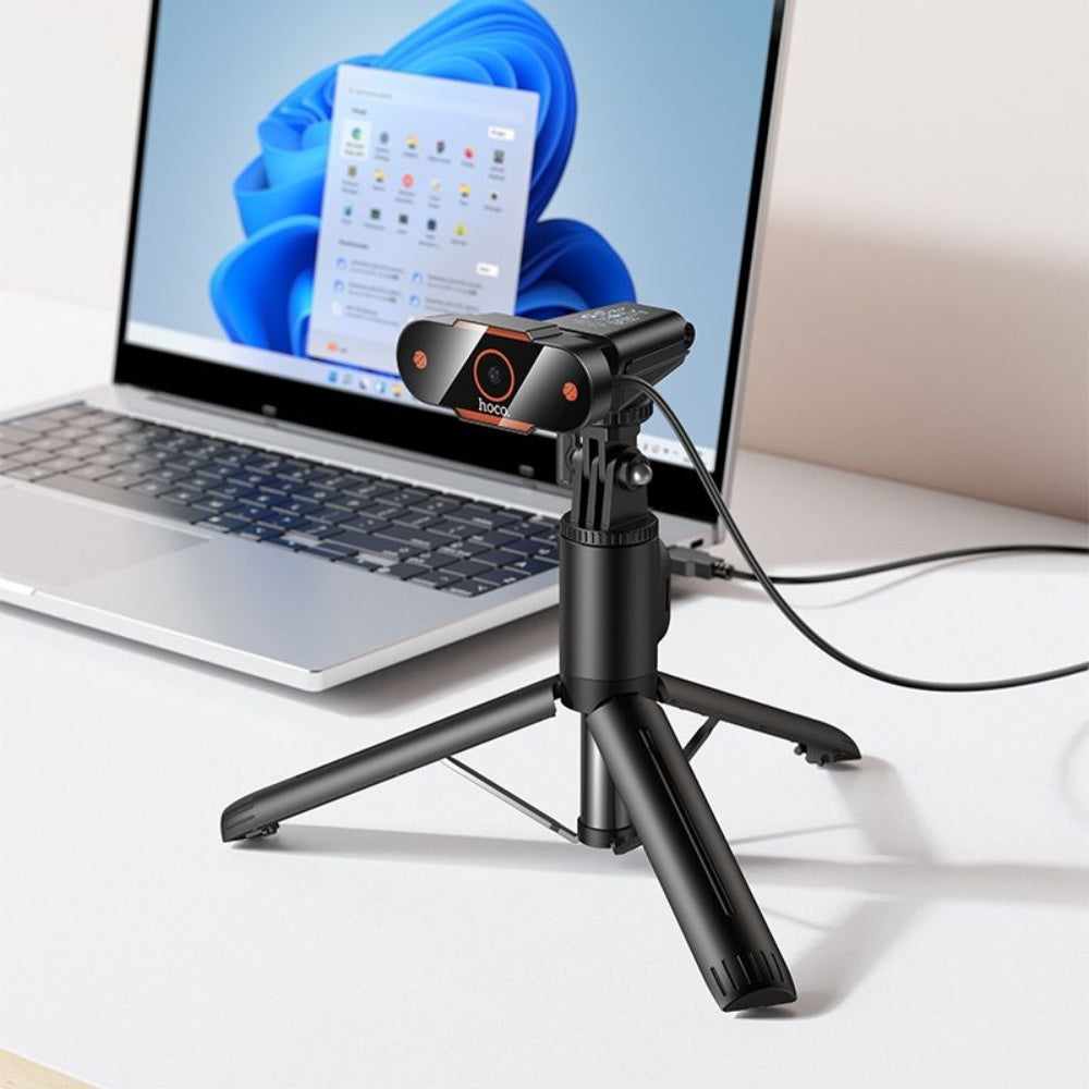 HOCO D101 webcam – USB connector – PhoneHub Lebanon
