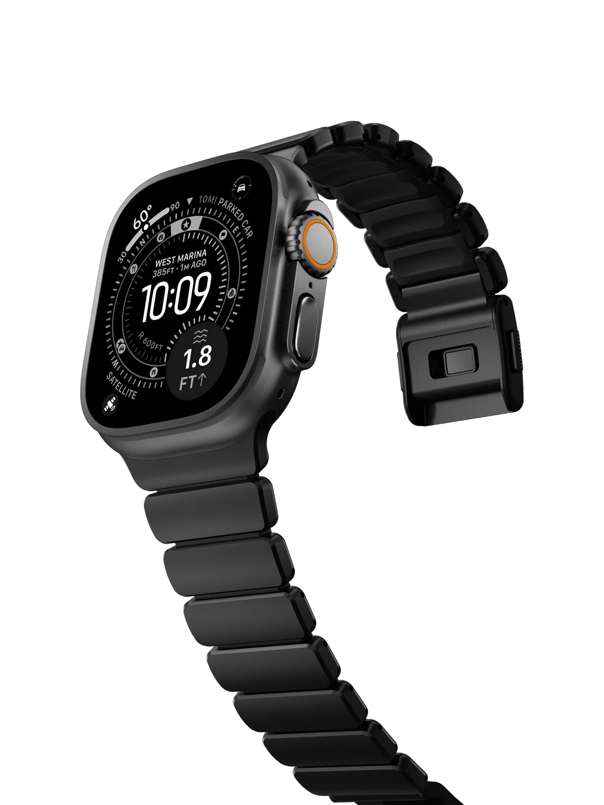 Stratos Stainless Steel Band for Apple Watch – Premium Metal Strap
