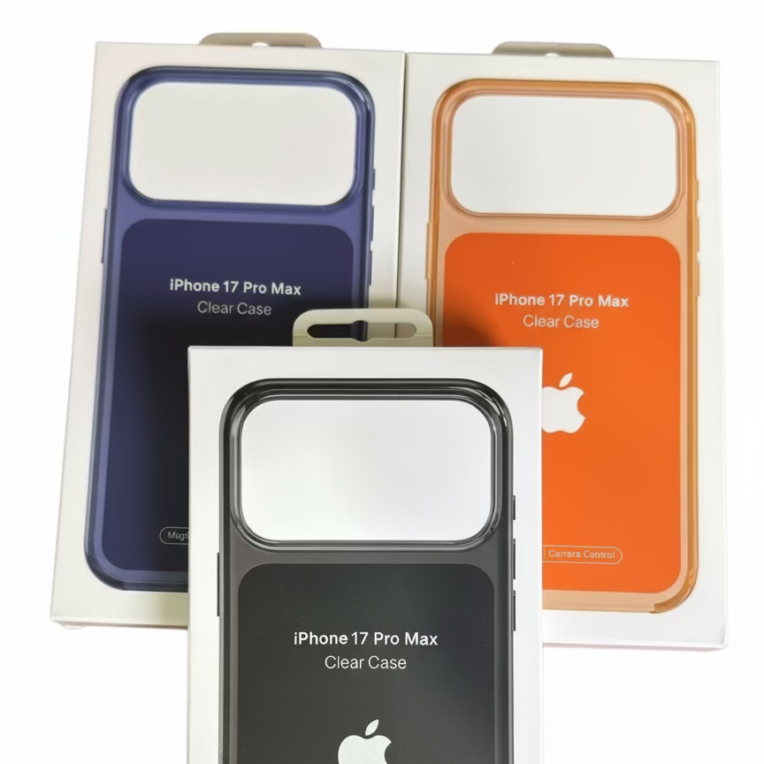 iPhone 17 Series MagSafe Clear Case – Original IC Anti-Yellowing Cover