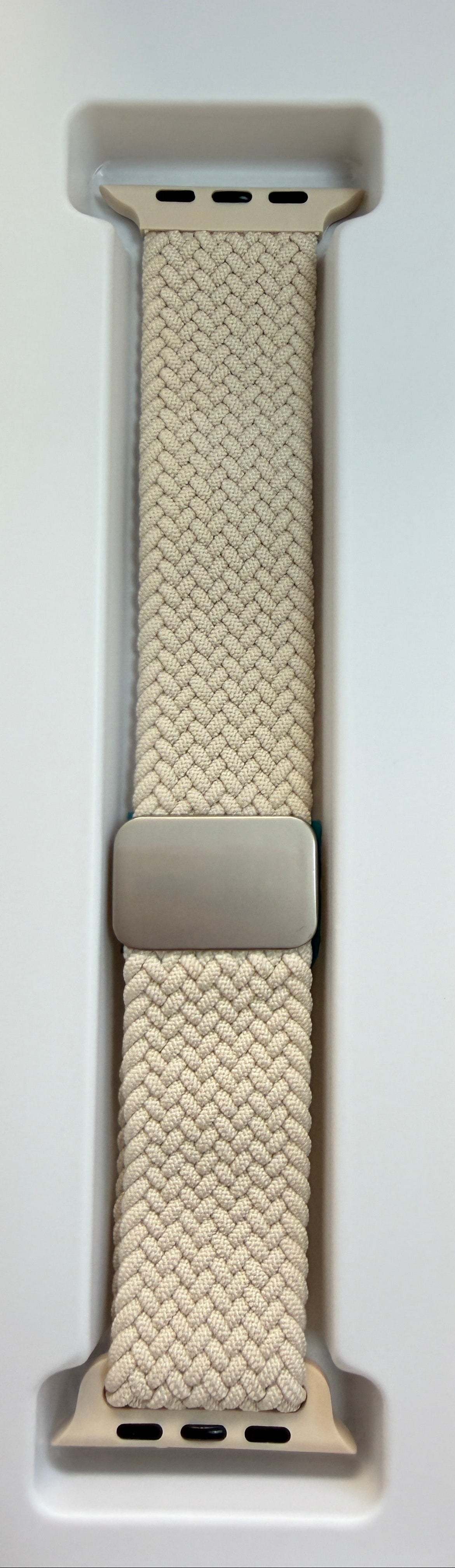 HOCO WA43 magnetic nylon Apple Watch strap – on wrist – PhoneHub Lebanon