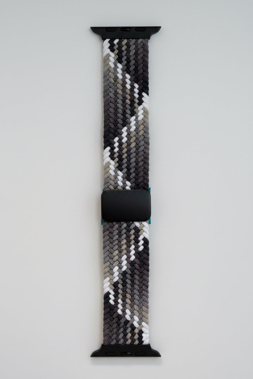 HOCO WA43 nylon Apple Watch strap in Colorful Camouflage, Black, Starlight and Dark Chocolate – PhoneHub Lebanon