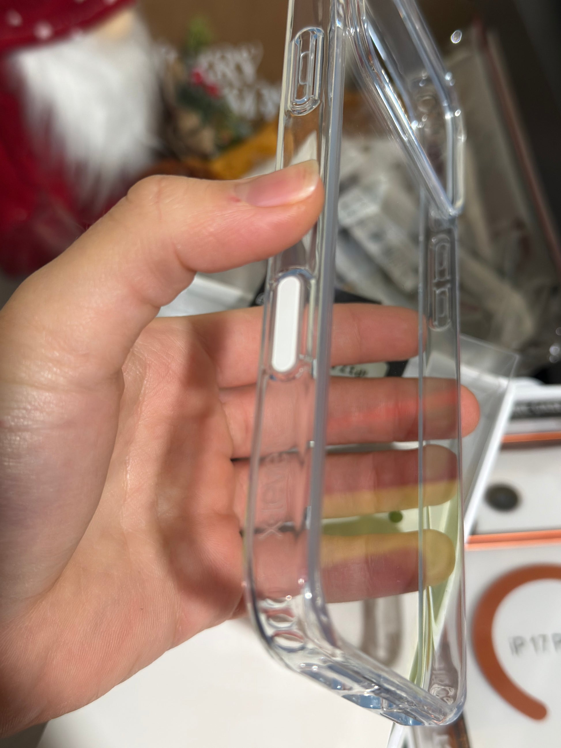 X-Level Space iPhone 17 TPU Clear Case – Soft Edge Shock Absorption