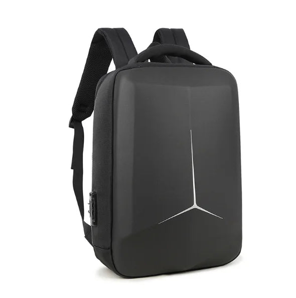 UrbanShield Anti-Theft Hard Shell Backpack – Waterproof Laptop Bag
