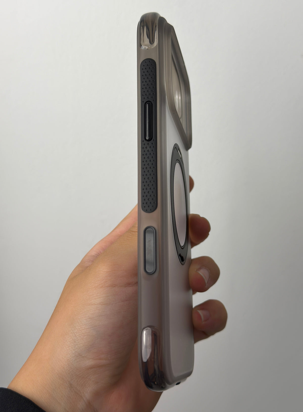 DKG airbag case - built-in magnetic ring stand folded flat