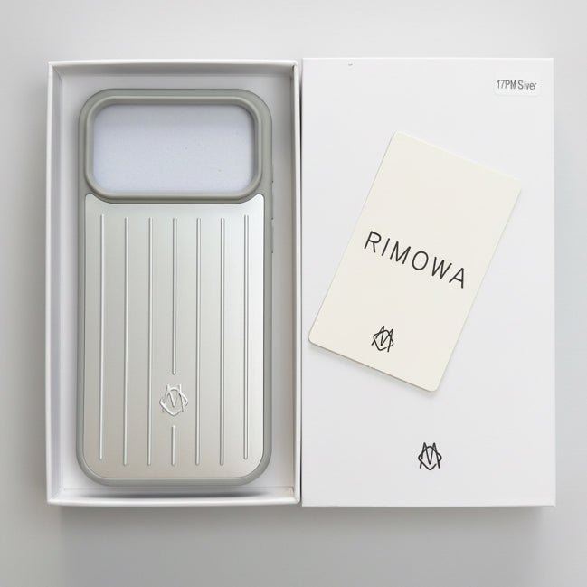Grooved aluminium case - side profile and button cutouts