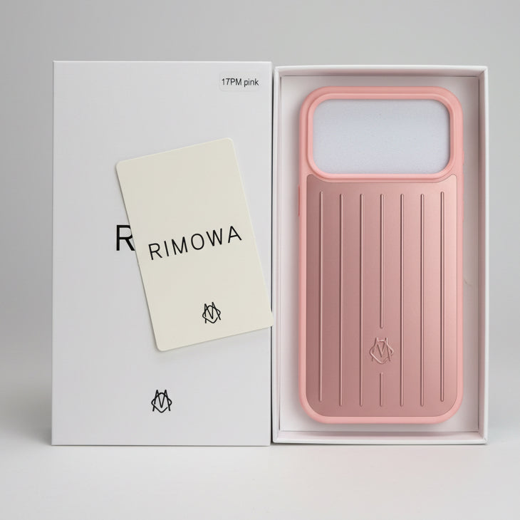 Rimowa-style aluminium iPhone case - colour options