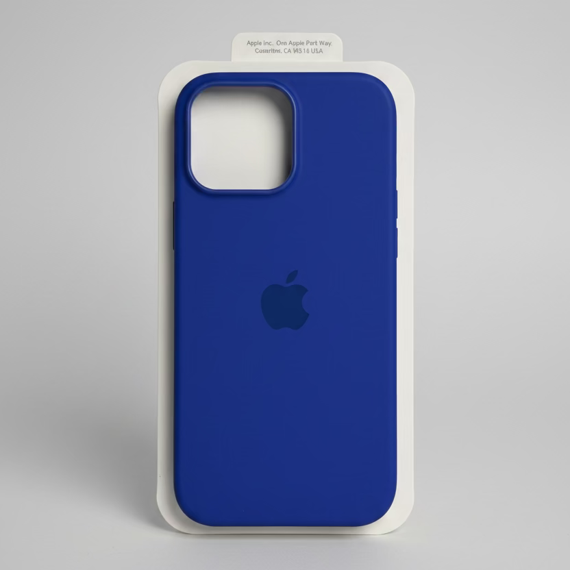 Slim magnetic silicone iPhone 16 protective case side view