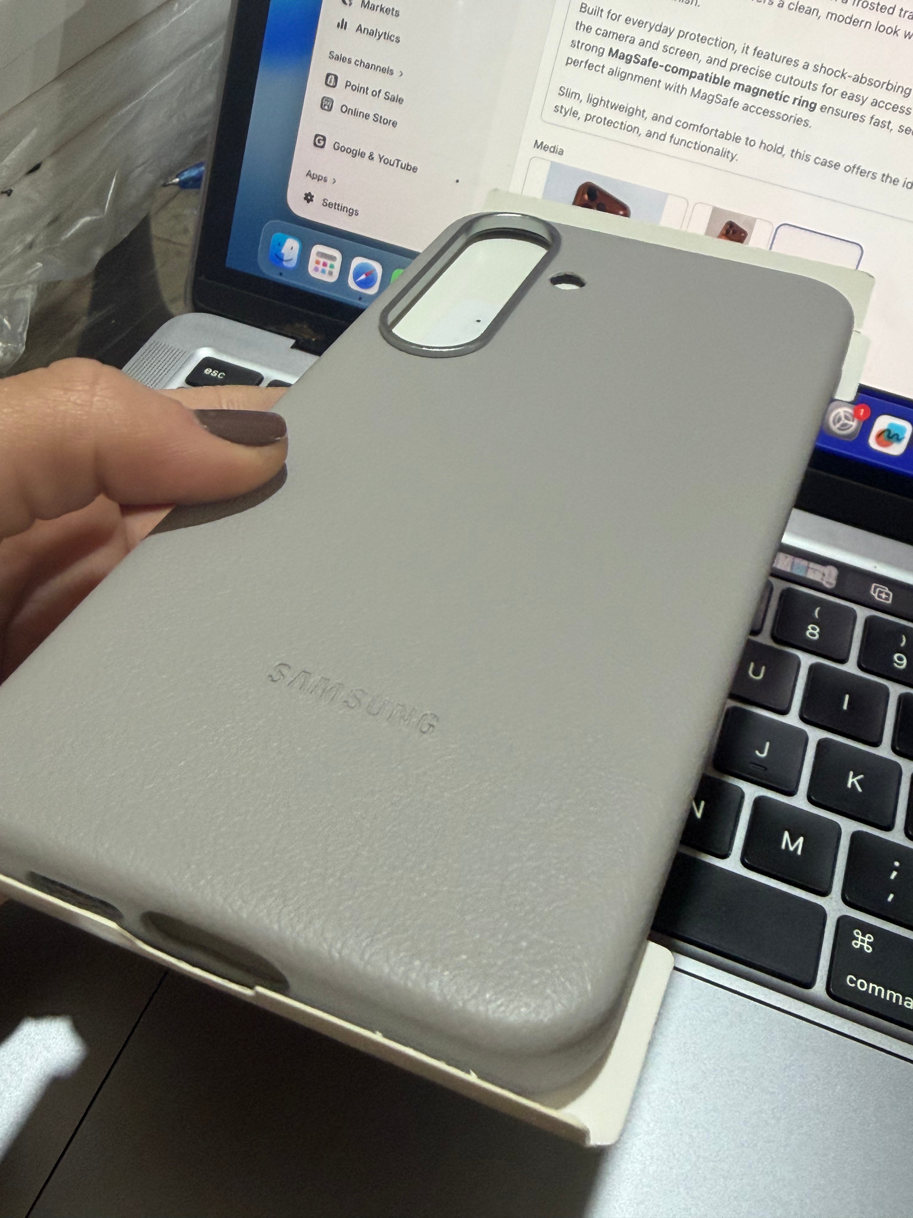 Samsung Galaxy S25 Plus Leather Case – Premium Protective Cover