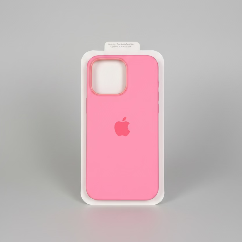 Soft silicone magnetic phone cover for iPhone
