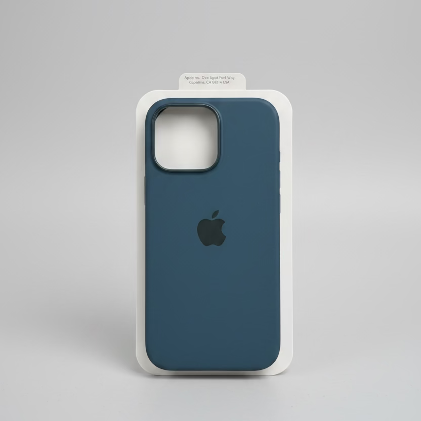 Silicone MagSafe iPhone 16 case shockproof magnetic back view