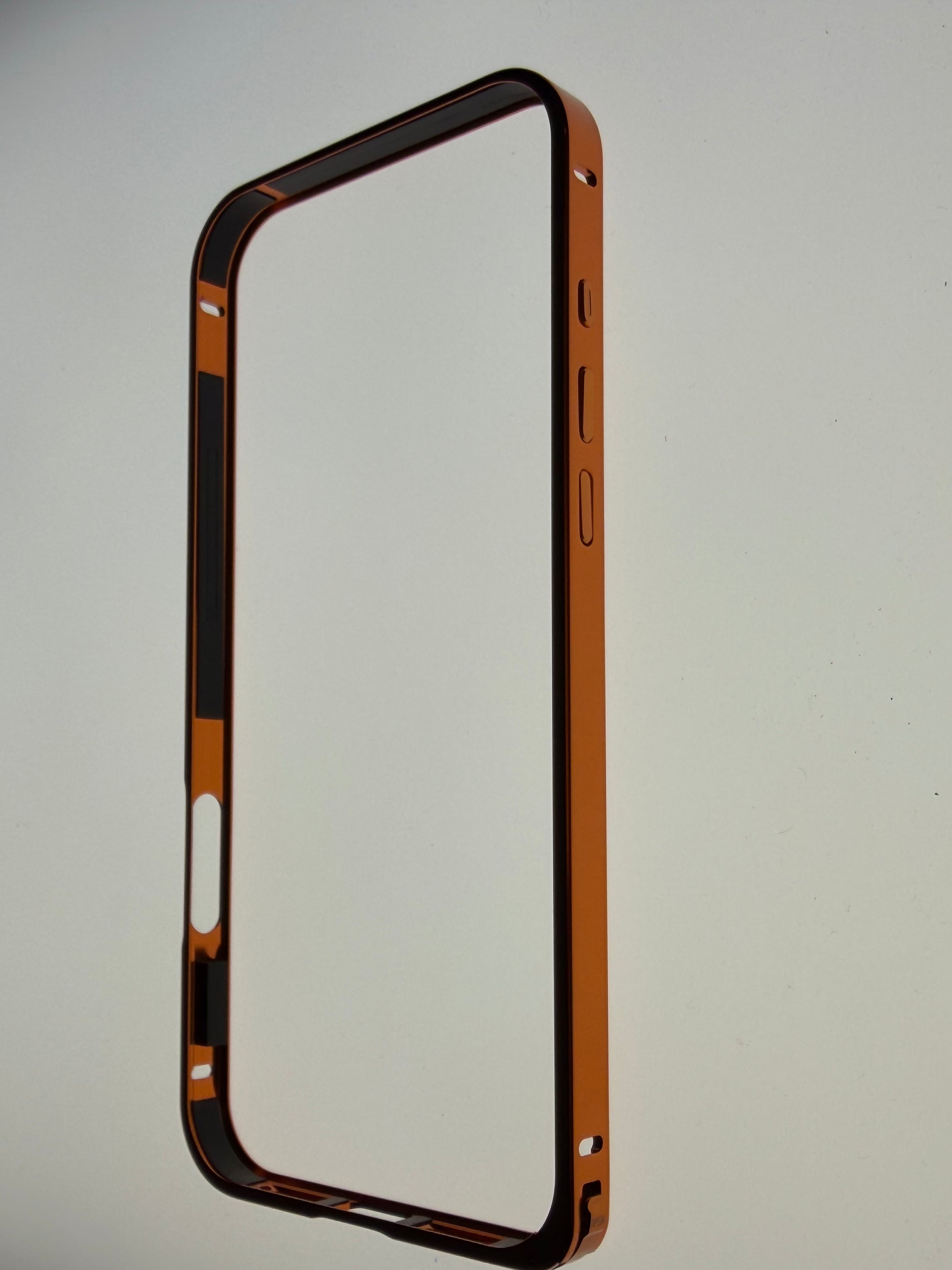 Aviation grade aluminum frame camera protector module detail