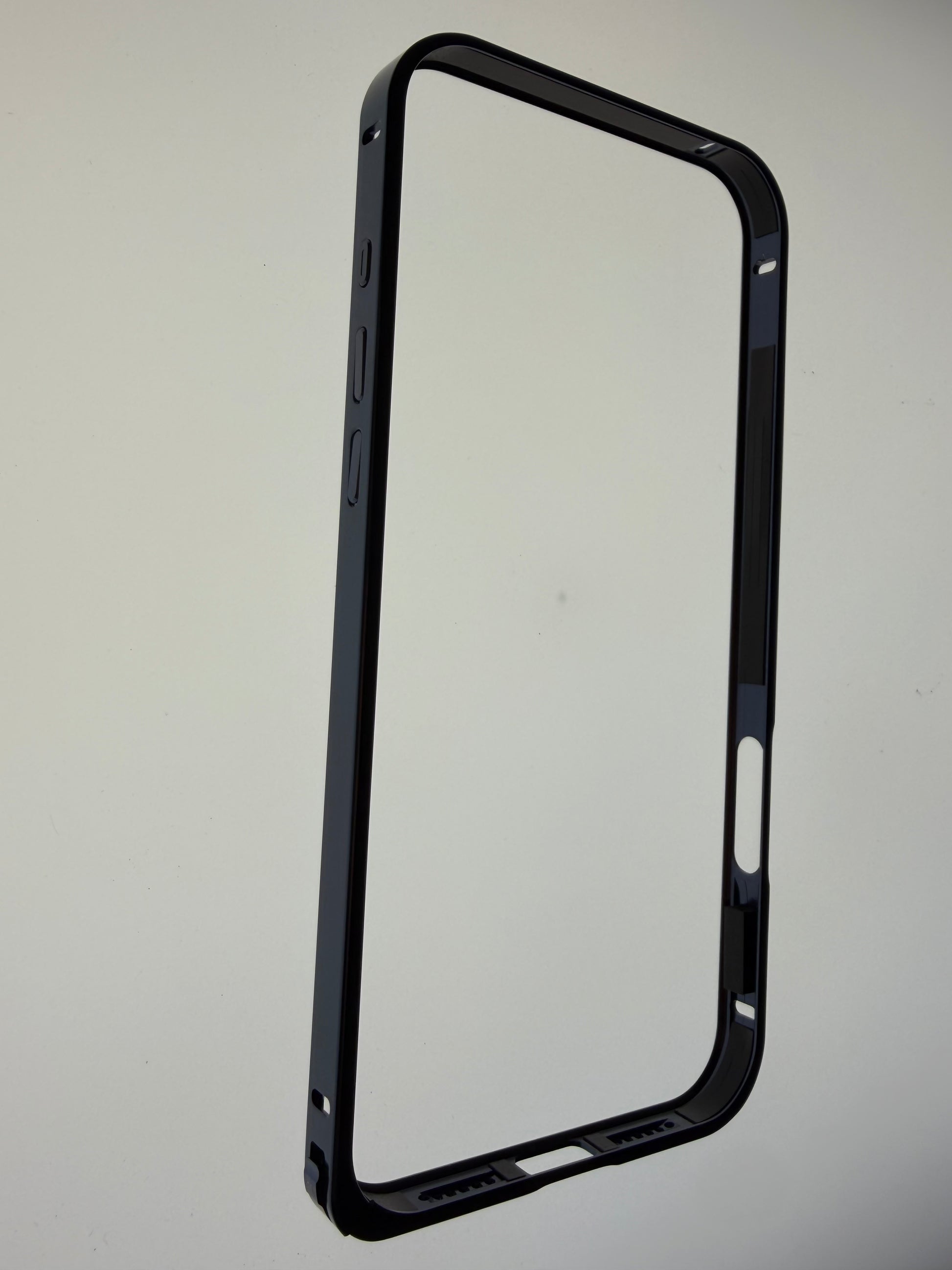 Aviation aluminum frame case wireless charging compatible