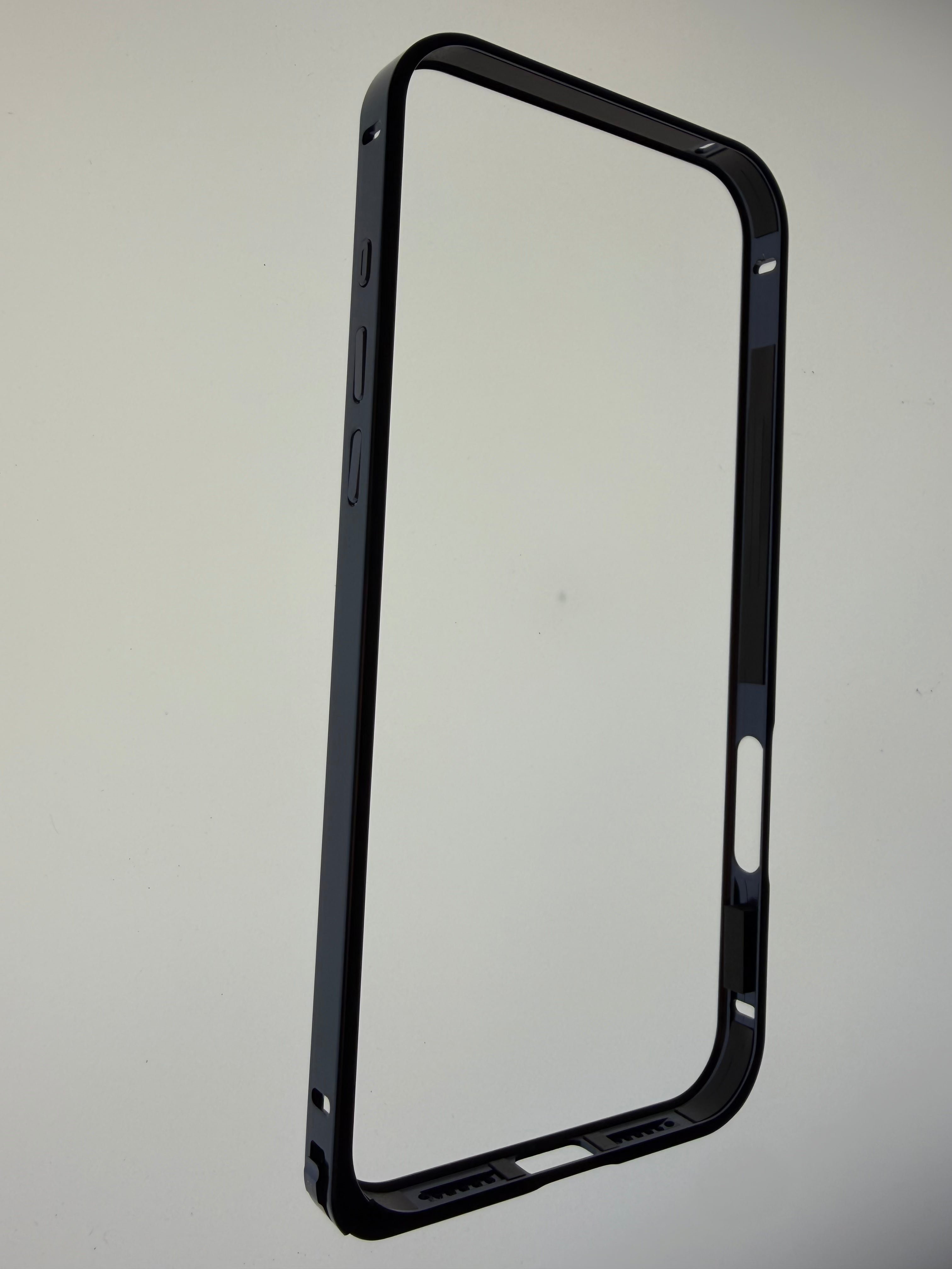 Aviation aluminum frame case wireless charging compatible