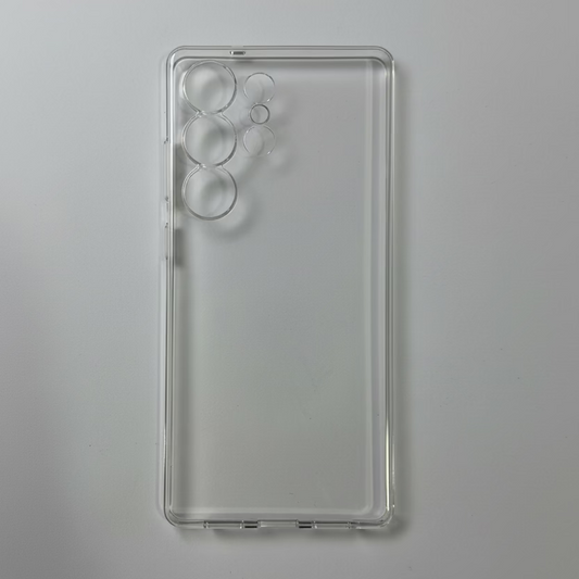 Samsung Galaxy S25 Ultra Clear Slim Plastic Case – Transparent Protective Cover
