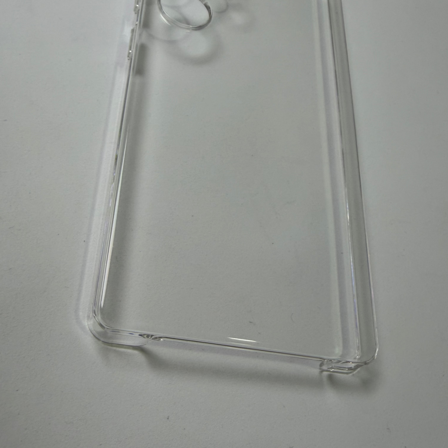 Samsung Galaxy S25 Ultra Clear Slim Plastic Case – Transparent Protective Cover