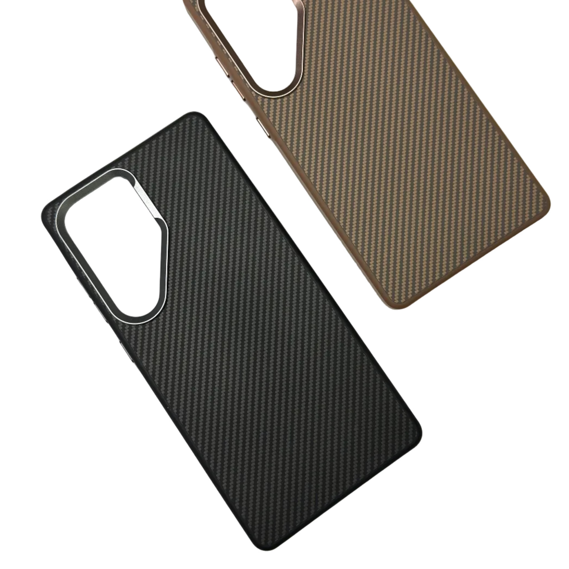 Carbon fiber case Samsung S25 Ultra front view