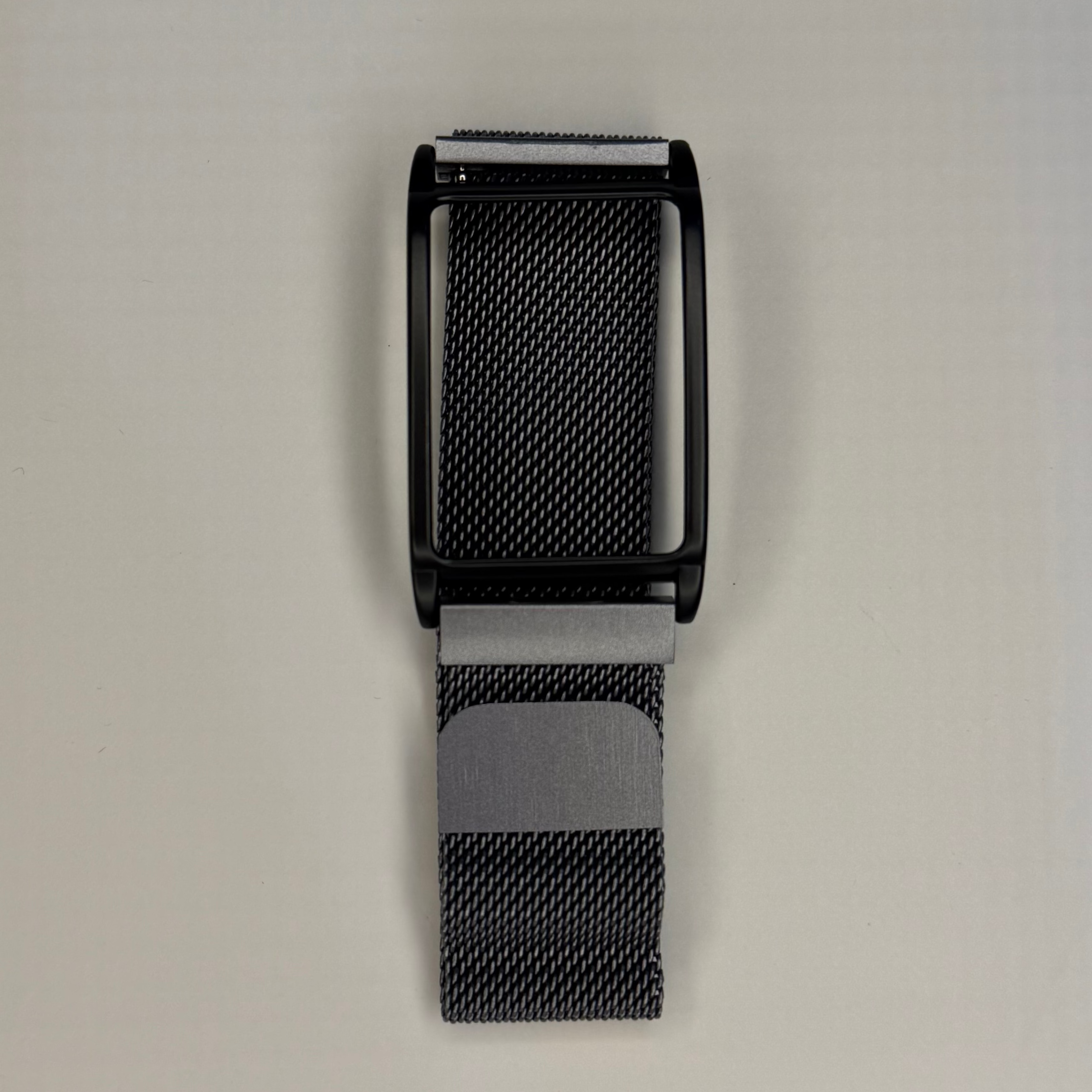 Stainless steel smartwatch band for WHOOP 4.0 wearable
