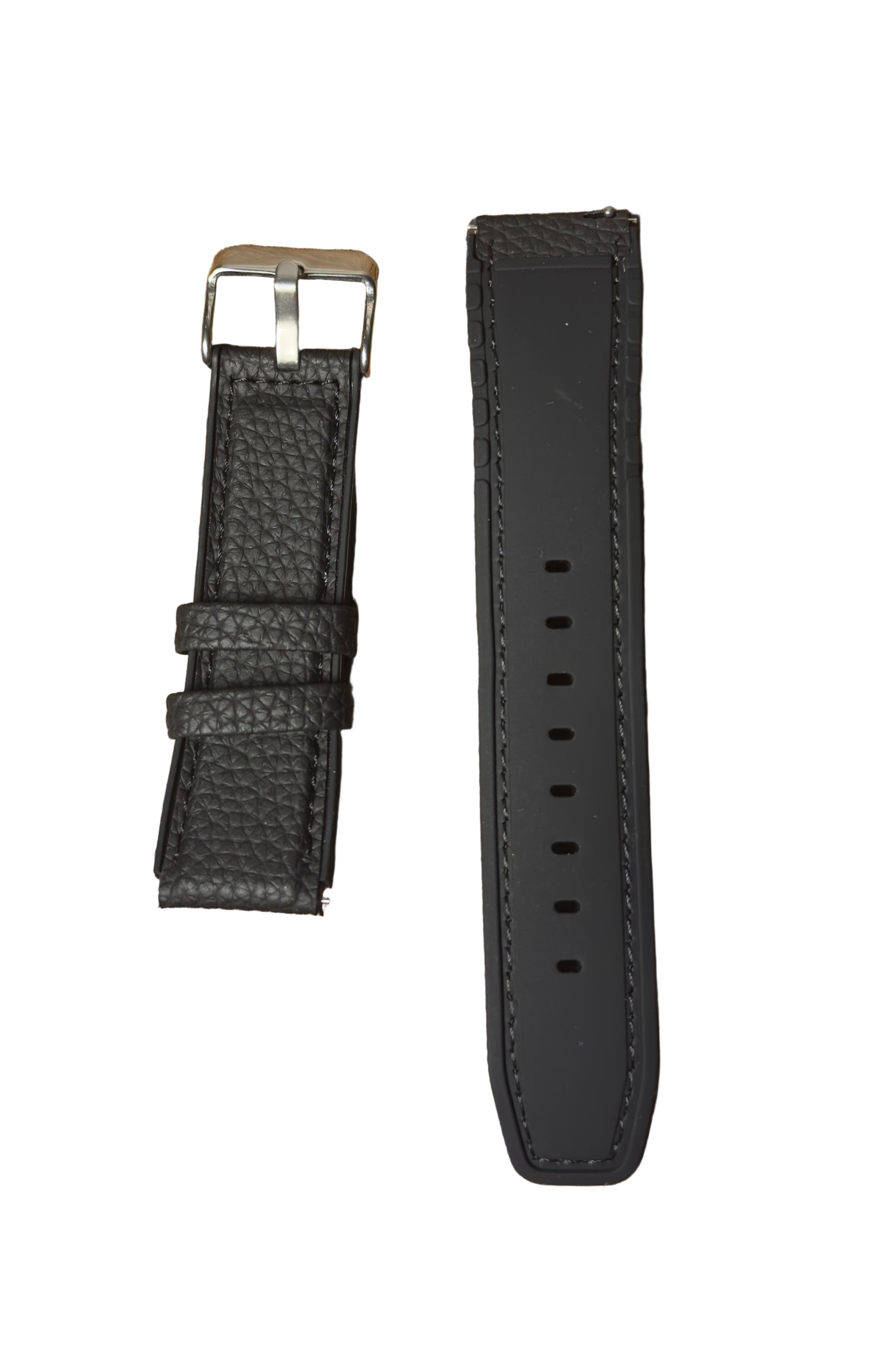 Leather Watch Band 20 mm & 22 mm – Compatible with Samsung, Xiaomi & Huawei