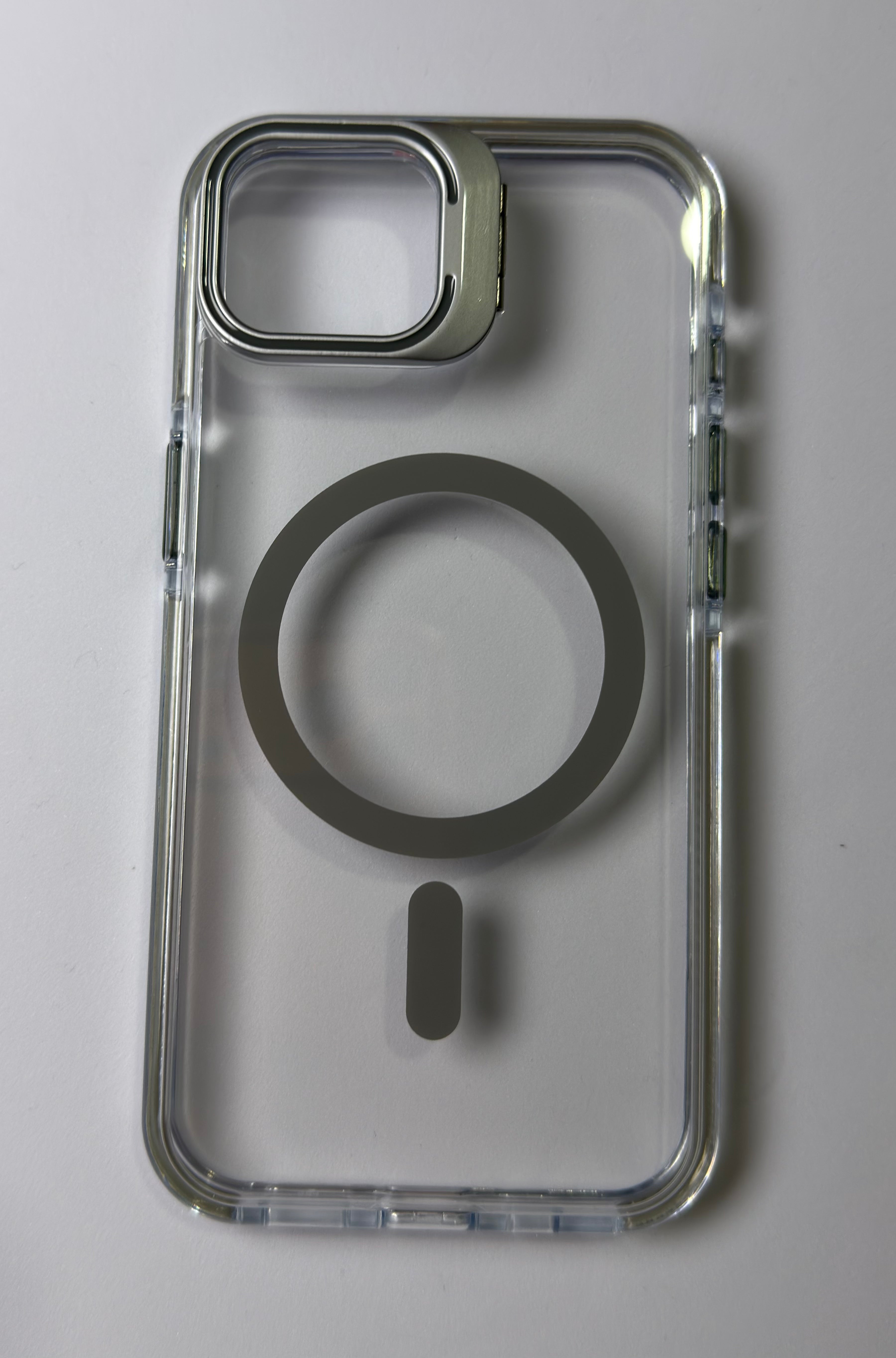 iPhone 16e case metal camera frame protection detail
