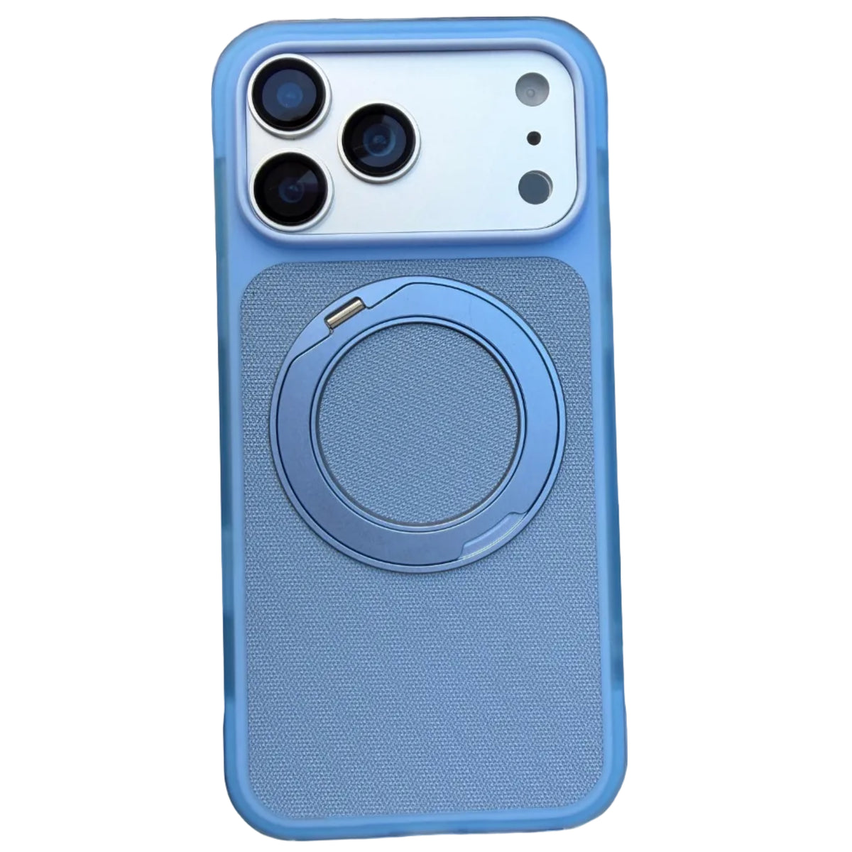 Airbag MagSafe ring stand case iPhone 17/18 Pro - light blue
