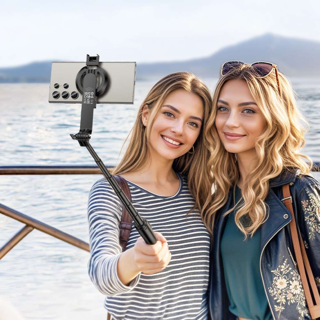 HOCO K25 Magnetic Tripod – 360 Degree Rotation Demo