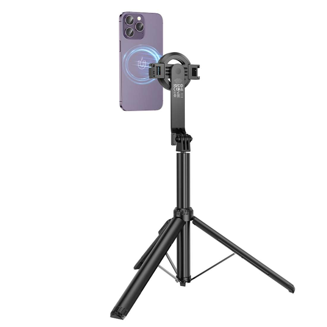 HOCO K25 Magnetic Tripod – Portrait Mode Setup