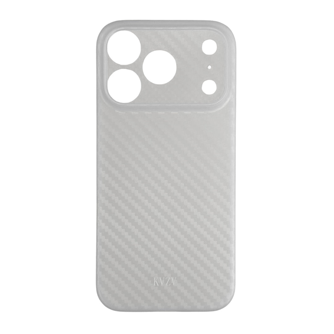KVZV Carbon Edge Case for iPhone 17 Pro & Pro Max – 0.45mm Ultra-Thin