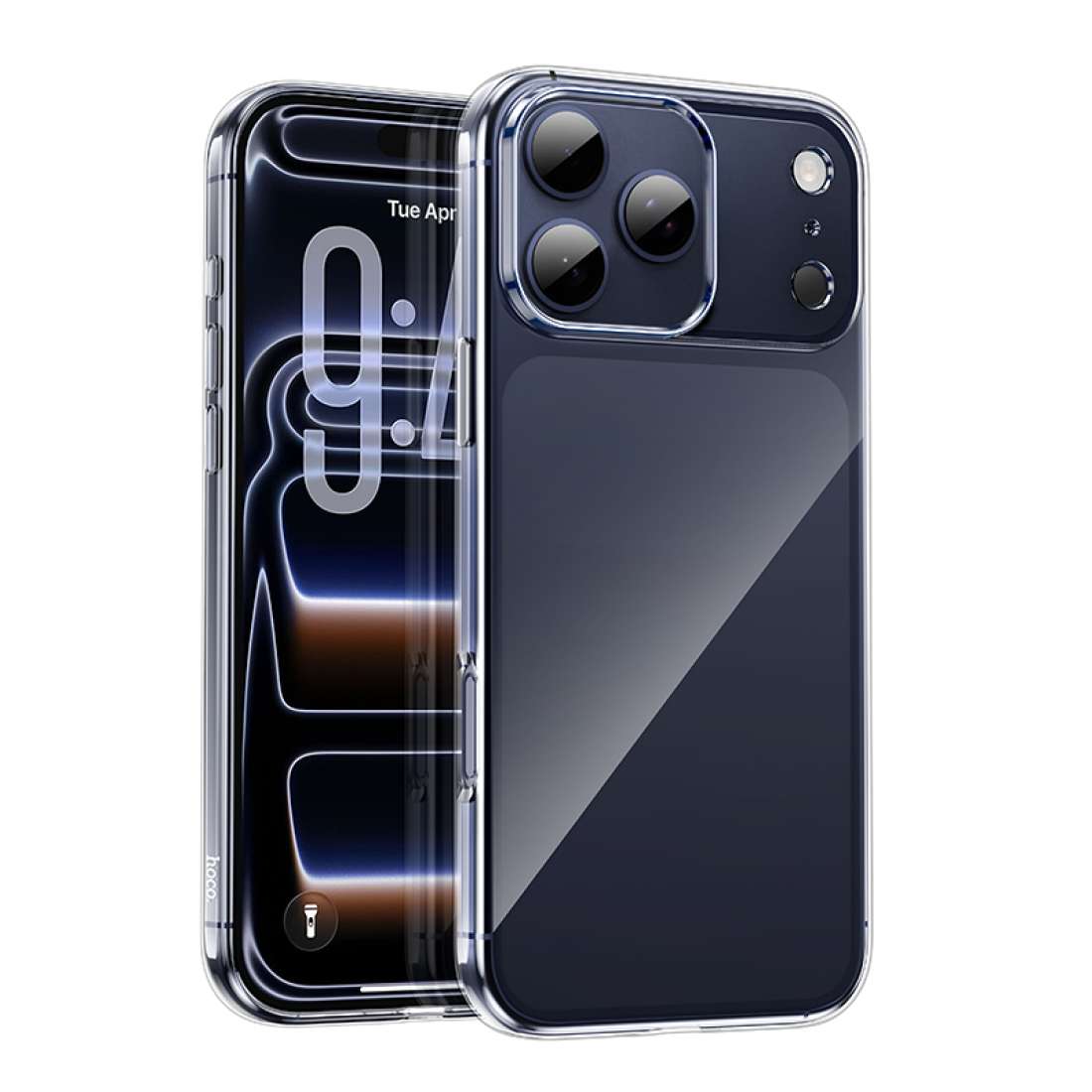 HOCO Light clear TPU case for iPhone 17/18 Pro Max