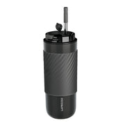 LePresso Thermal Tumbler with Infusion Filter shown in a sleek insulated design for hot and cold drinks
