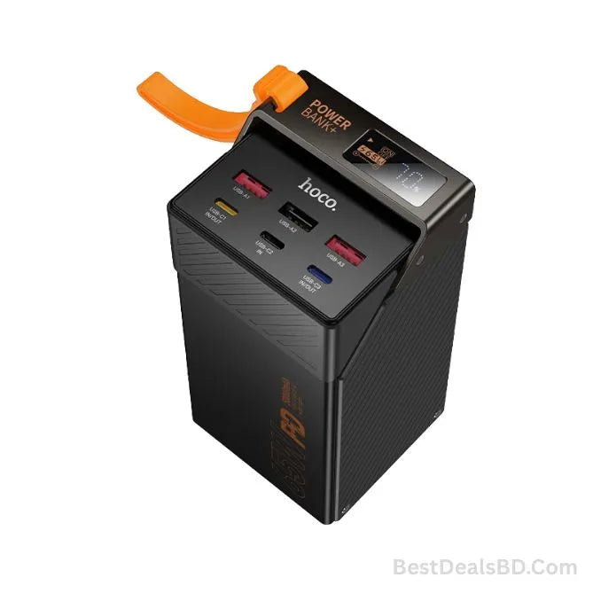 HOCO DB100A Harmony Power Bank – Multi-Port USB-A and Type-C Outputs