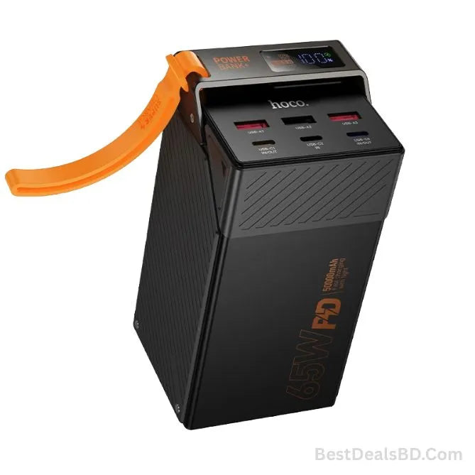 HOCO DB100A Harmony 50000mAh Power Bank – PD 65W Digital Display