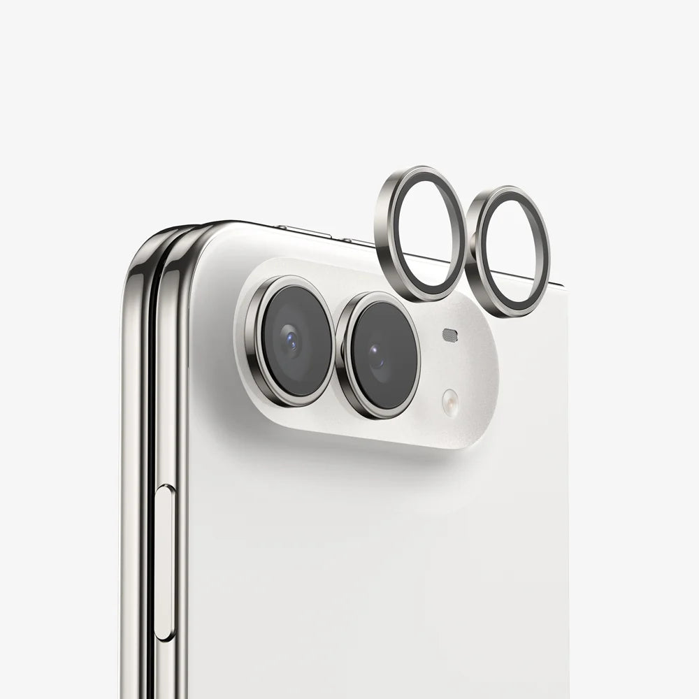 iPhone Duo individual camera lens protectors – Silver