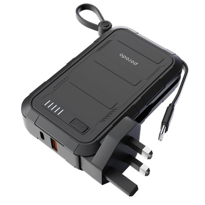 Porodo 10000mAh Wall Charger Power Bank