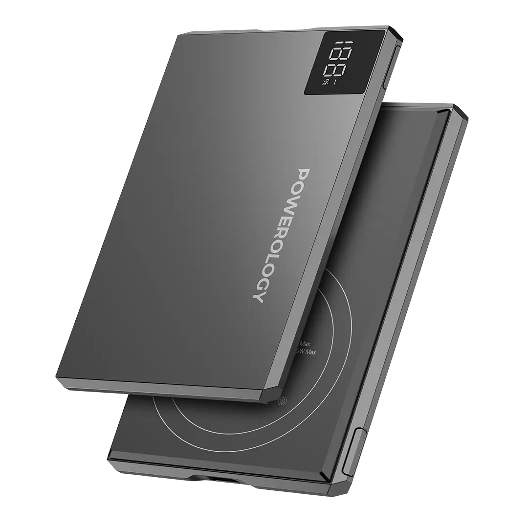 Powerology Tender 5000mAh MagSafe power bank in grey