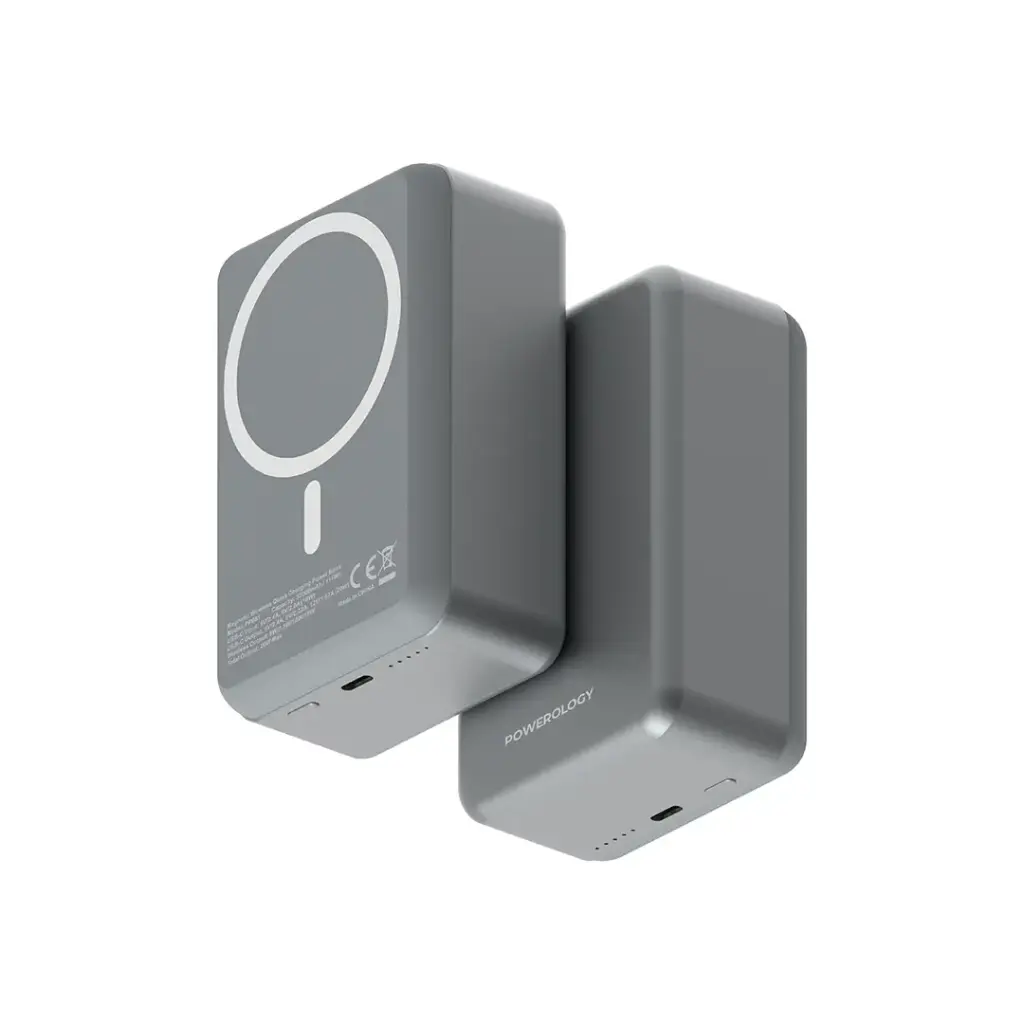Powerology 30000mAh MagSafe Aluminum Power Bank